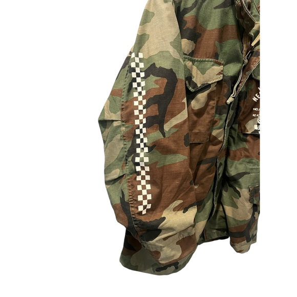 Vintage 1965 U.S Army M-65 Field Jacket "Neo-Tokyo" Camo Hooded Sz Small Vietnam - Picture 5 of 9